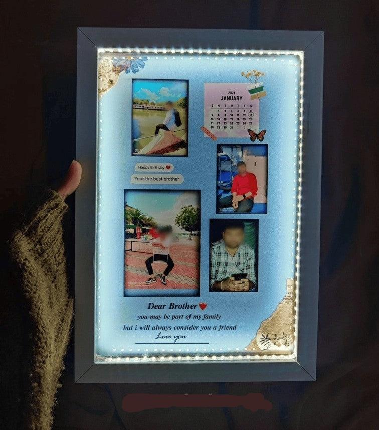 Customized Birthday light frame